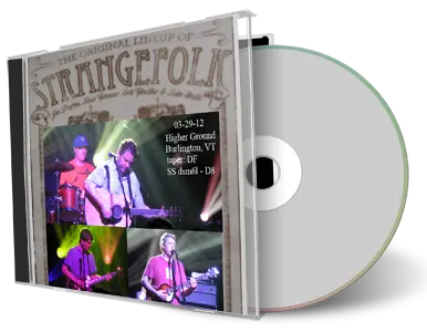 Artwork Cover of Strangefolk 2012-03-29 CD Burlington Audience