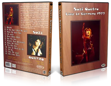 Artwork Cover of Suzi Quatro Compilation DVD Germany 1977 Proshot