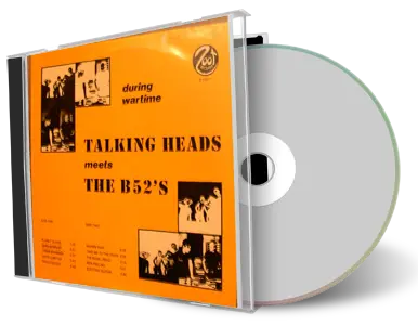 Artwork Cover of Talking Heads Compilation CD During Wartime 1979 Soundboard