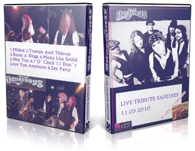 Artwork Cover of The Quireboys 2010-11-03 DVD Sandes Proshot
