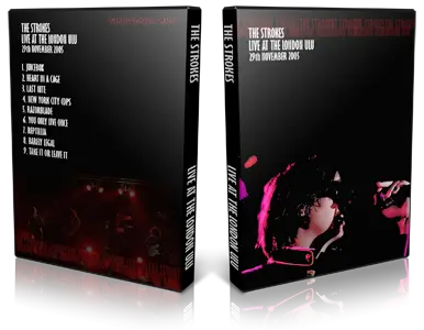 Artwork Cover of The Strokes 2005-11-29 DVD London Proshot