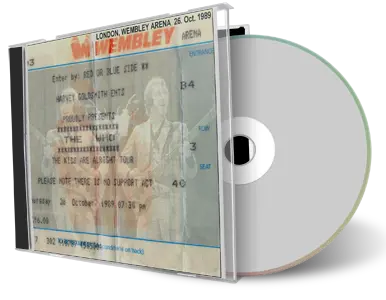 Artwork Cover of The Who 1989-10-26 CD London Audience
