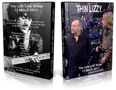 Artwork Cover of Thin Lizzy 2011-03-03 DVD The Late Late Show Proshot