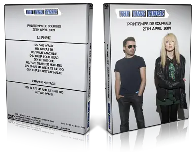 Artwork Cover of Ting Tings 2009-04-25 DVD Bourges Proshot