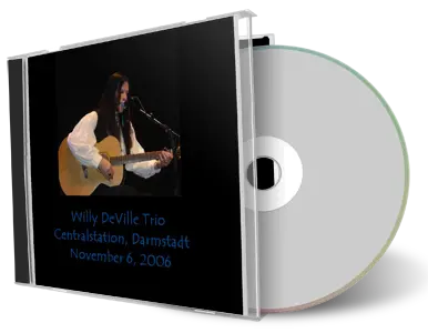 Artwork Cover of Willy de Ville 2006-11-06 CD Darmstadt Audience