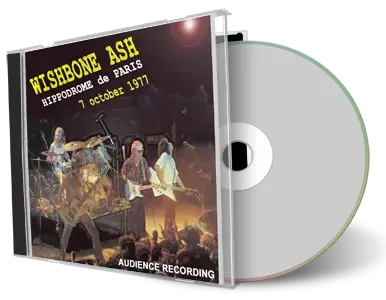 Artwork Cover of Wishbone Ash 1977-10-07 CD Paris Audience