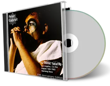 Artwork Cover of Peter Gabriel 1983-08-16 CD Los Angeles Audience