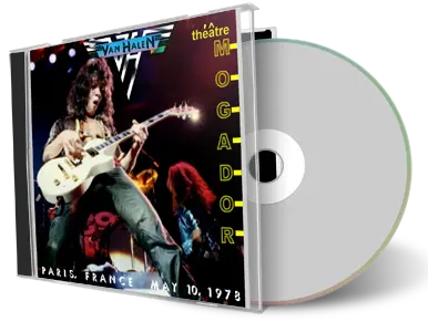 Artwork Cover of Van Halen 1978-05-10 CD Paris Audience