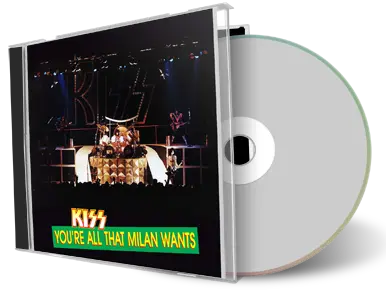 Artwork Cover of KISS 1980-09-02 CD Milan Audience