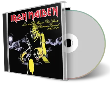 Artwork Cover of Iron Maiden 1983-11-19 CD Clermont-Ferrand Audience