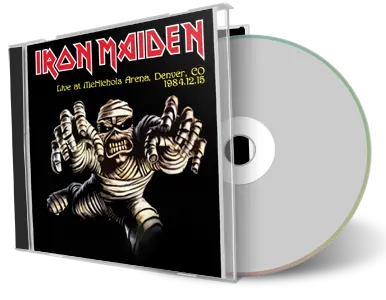 Artwork Cover of Iron Maiden 1984-12-15 CD Denver Audience