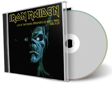 Artwork Cover of Iron Maiden 1986-11-29 CD Paris Soundboard