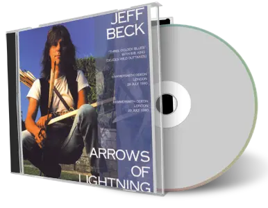 Artwork Cover of Jeff Beck 1990-07-28 CD London Audience