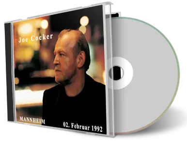 Artwork Cover of Joe Cocker 1992-02-02 CD Mannheim Audience