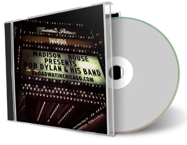 Artwork Cover of Bob Dylan 2014-11-10 CD Chicago Audience