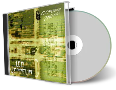 Artwork Cover of Led Zeppelin 1979-07-24 CD Copenhagen Audience