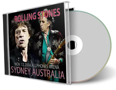 Artwork Cover of Rolling Stones 2014-11-12 CD Sydney Audience