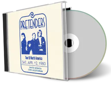 Artwork Cover of Pretenders 1980-04-12 CD Santa Monica Audience