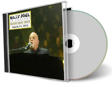 Artwork Cover of Billy Joel 2016-03-15 CD New York City Audience