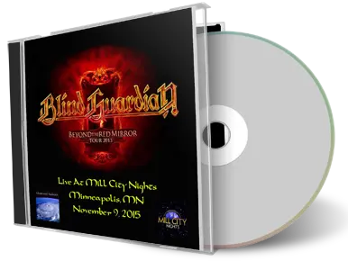 Artwork Cover of Blind Guardian 2015-11-09 CD Minneapolis Audience