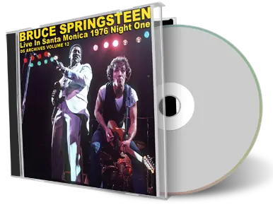 Artwork Cover of Bruce Springsteen 1976-09-29 CD Santa Monica Soundboard