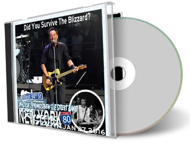Artwork Cover of Bruce Springsteen 2016-01-27 CD New York Soundboard