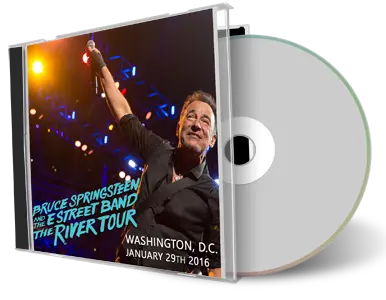 Artwork Cover of Bruce Springsteen 2016-01-29 CD Washington DC Soundboard