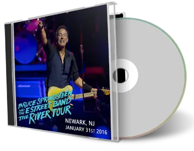 Artwork Cover of Bruce Springsteen 2016-01-31 CD Newark Soundboard