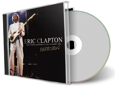 Artwork Cover of Eric Clapton 1990-04-13 CD Hartford Audience