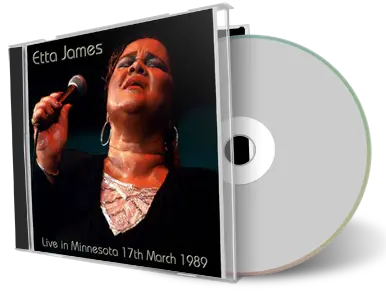 Artwork Cover of Etta James 1989-03-17 CD Minnesota Soundboard