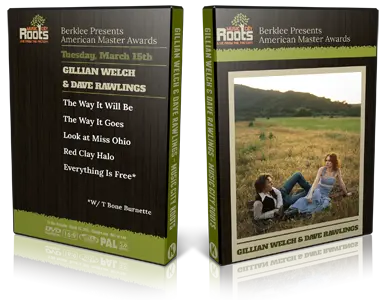 Artwork Cover of Gillian Welch and Dave Rawlings 2015-03-15 DVD Music City Roots Live Proshot