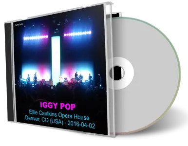 Artwork Cover of Iggy Pop 2016-04-02 CD Denver Audience