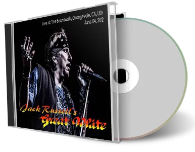 Artwork Cover of Jack Russells Great White 2012-06-04 CD Orangevale Soundboard