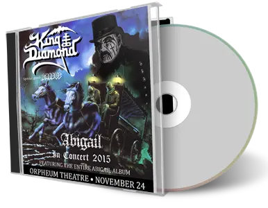 Artwork Cover of King Diamond 2015-11-24 CD Boston Audience
