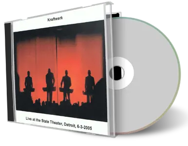 Artwork Cover of Kraftwerk 2005-06-03 CD Detroit Audience
