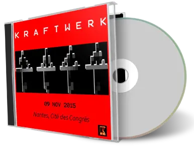 Artwork Cover of Kraftwerk 2015-11-09 CD Nantes Soundboard