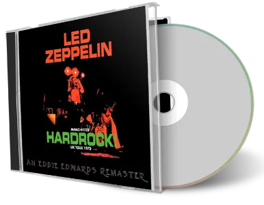 Artwork Cover of Led Zeppelin 1972-12-08 CD Manchester Audience