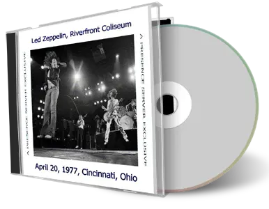 Artwork Cover of Led Zeppelin 1977-04-20 CD Cincinnati Audience