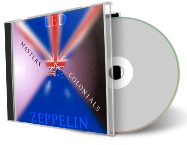 Artwork Cover of Led Zeppelin Compilation CD Masters And Colonials 1972 Audience