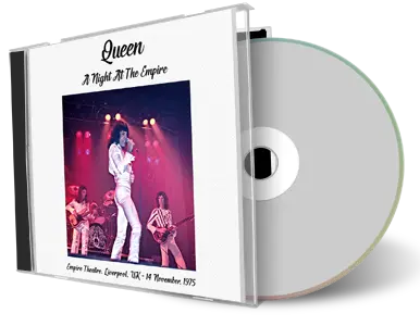 Artwork Cover of Queen 1975-11-14 CD Liverpool Audience