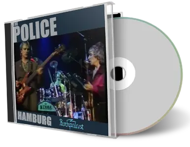Artwork Cover of The Police 1980-01-11 CD Hamburg Soundboard