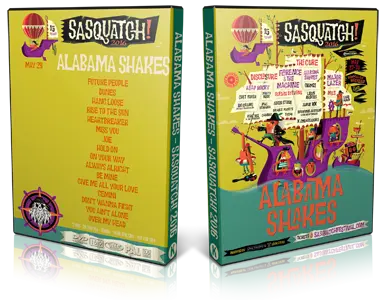 Artwork Cover of Alabama Shakes 2016-05-29 DVD Sasquatch Music Festival Proshot