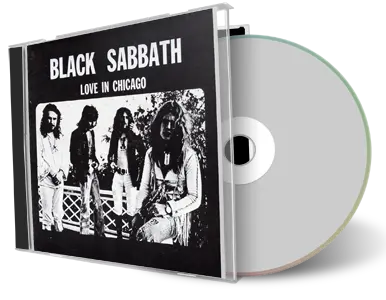 Artwork Cover of Black Sabbath 1974-02-11 CD Chicago Audience