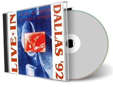Artwork Cover of Dire Straits 1992-02-14 CD Dallas Audience