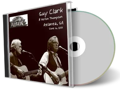 Artwork Cover of Guy Clark 2001-06-16 CD Atlanta Soundboard