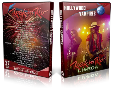 Artwork Cover of Hollywood Vampires 2016-05-27 DVD Rock in Rio Portugal  Proshot