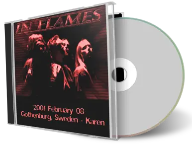 Artwork Cover of In Flames 2001-02-08 CD Gothenburg Soundboard