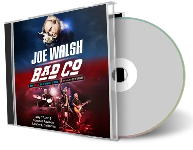 Artwork Cover of Joe Walsh and Bad Company 2016-05-17 CD Concord Audience