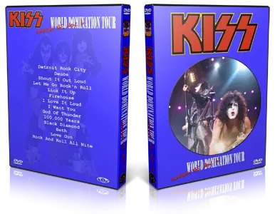 Artwork Cover of KISS 2003-11-06 DVD Omaha Audience