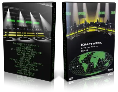 Artwork Cover of Kraftwerk 2002-09-26 DVD Paris Audience